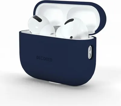 Produktbild von Decoded Silikon-Schutzhülle für AirPods Pro 3 (Marineblau)