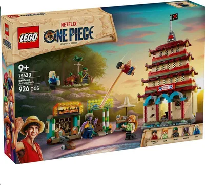 Obrázek produktu pro LEGO Bitva v Arlongově parku, Sada na stavění, 9 rok/roky, Plast, 926 kusů, 1,02 kg