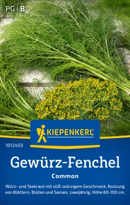 Produktbild von Kiepenkerl Gewürz Fenchelsamen Common Foeniculum vulgare 100 Pflanzen