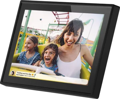 Produktbild von Braun Photo Technik DigiFrame 1019 WiFi, 25,6 cm (10.1"), 1280 x 800 Pixel, IPS, 16:10, PNG, BMP, GIF, JPEG, 16 GB