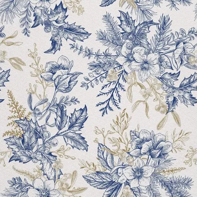 Image de DÉCORDS D'EXTÉRIEUR OXFORD - Motif floral de Noël I DX592