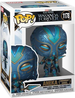 Produktbild von Marvel Black Panther Wakanda Forever - Aneka (Midnight Angel) 1178 - Funko Pop! - Vinyl Figur