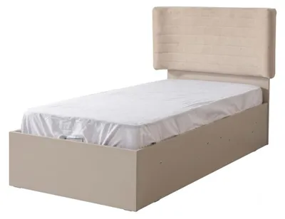 Immagine prodotto di Camera da letto per ragazzi color beige: letto, due comodini, armadio, cassettiera, libreria
