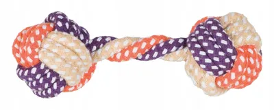 Zdjęcie produktu dla Zabawka dla psa sznurek hantelek 15 cm