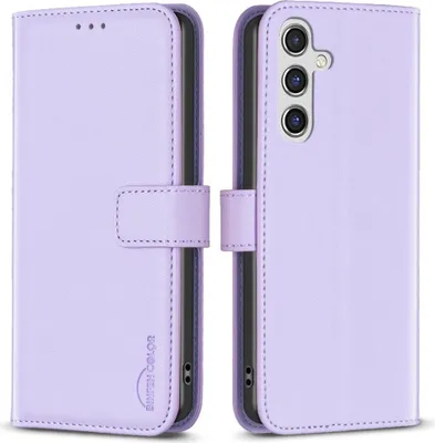 Produktbild von Samsung Galaxy A56 Hülle - BINFEN Klapphülle - Lavendel