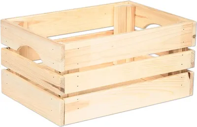 Produktbild von Holzkiste Bausatz holz unbehandelt 32x22x11 cm