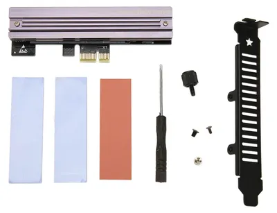 Produktbild von M.2 NVMe SSD zu PCIe Adapter 750 MB/s X1 X4 X8 X16 Unterstützte Karte für 2230 2242 2260 2280 Erweiterung