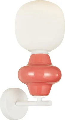 Productafbeelding van Italux Latera 1, wandlamp, E14 fitting, rood