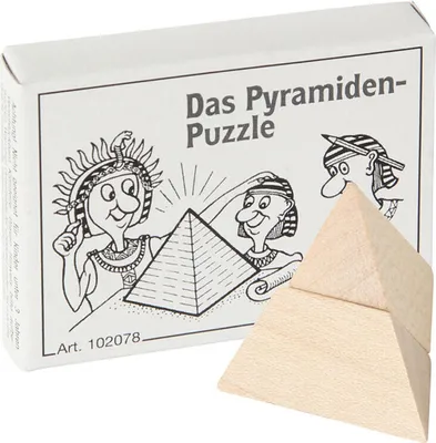Immagine prodotto di Bartl 102078 Mini puzzle "Il puzzle della piramide" in legno