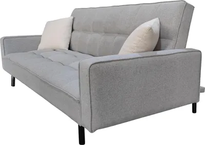 Produktbild von Modernes Schlafsofa 3-Sitzer Grau Klappsofa mit Schlaffunktion