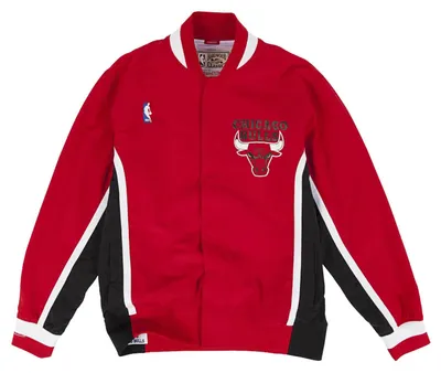 Immagine prodotto di M&N Authentic Warm Up Jacke Chicago Bulls 1992-93 rot - XL