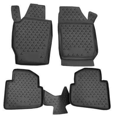 Immagine prodotto di 3D Tappeti Tappetini Auto In Gomma Per Skoda Roomster 2006-2015 4-Pcs