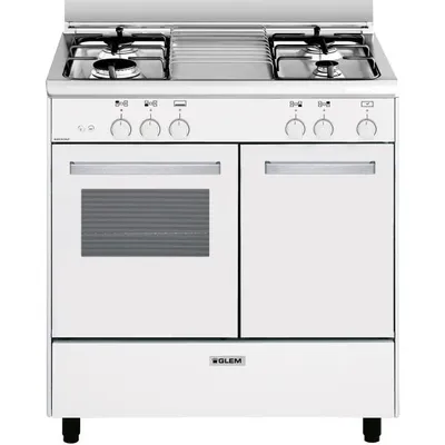 Image de Glem Cuisinière Butanette Ga85pmwh - Glem