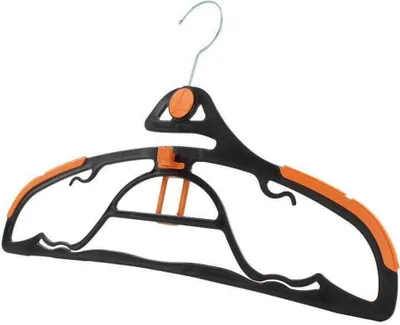 Produktbild von Luxin Non-slip Kleiderbügel Set 10 Stück + Bonus, Orange