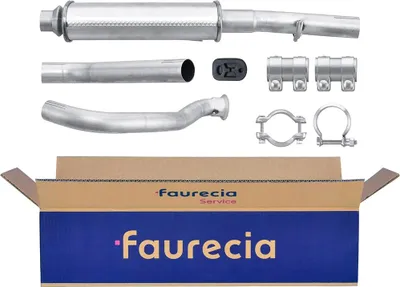 Imagen del producto de Silenciador de escape FAURECIA, con experiencia IAM para, entre otros, el PEUGEOT 306