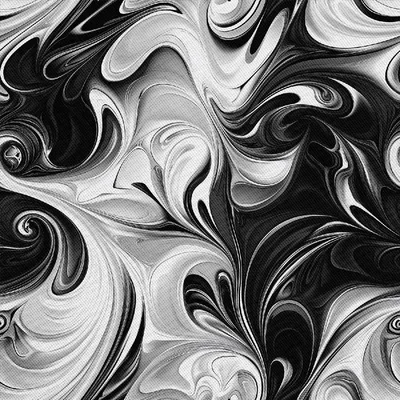 Obrázek produktu pro Venkovní DEKOSTOFFE OXFORD - Černobílý motiv | DX18089
