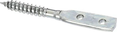 Produktbild von Alberts Flechtzaunhalter | Blattschraubenform | feuerverzinkt | Gesamtlänge 80 mm