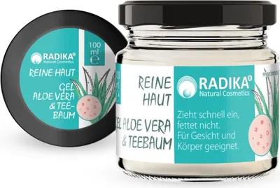 Produktbild von Bioherba Gel Aloe Vera & Teebaum Reine Haut 100 ml