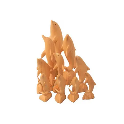 Produktbild von Stehender Delfin, Grösse:ca. 15 cm