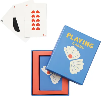 Produktbild von Vinga - Spielkarten XD726 (Einheitsgröße) (Blau/Weiß)