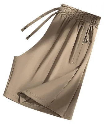 Productafbeelding van Casual Capribroek - Zacht en Ademend Stretchmateriaal - Koffie