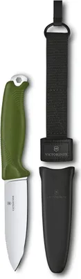 Produktbild von Victorinox Venture, Einzelbild, Militärmesser, Absetzpunkt, Stahl, Thermoplastisches Elastomer (TPE), Grün