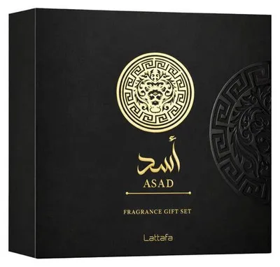 Productafbeelding van Lattafa Asad Eau de Parfum 100 ml + Eau de Parfum mini 12 ml + SG 100 ml (M)