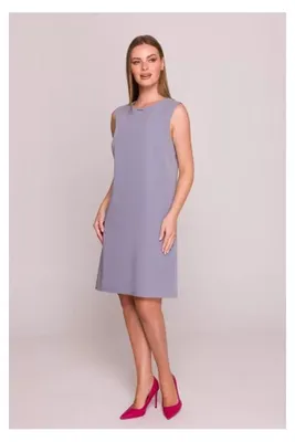 Produktbild von Kleid STYLOVE S408 TAUBENGRAU Größe: S