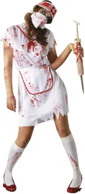 Produktbild von Krankenschwester Zombie, blutig, Größe:M