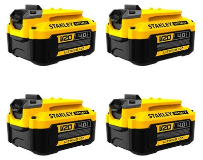 Produktbild von Pack mit 4 baterías STANLEY SFMCB204 (18V - 4,0 Ah)