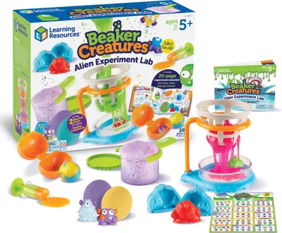 Obrázok produktu pre Learning Resources Beaker Creatures Alien Experiment Lab, sada na pokusy, Chémia, 5 rok / roky