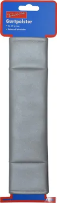 Produktbild von TrendLine Gurtpolster für PKW-Sicherheitsgurte mit Klettverschluss silber