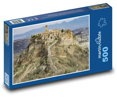 Obrázok produktu pre Puzzle 500 Civita di Bagnoregio - Taliansko - martinpuzzle