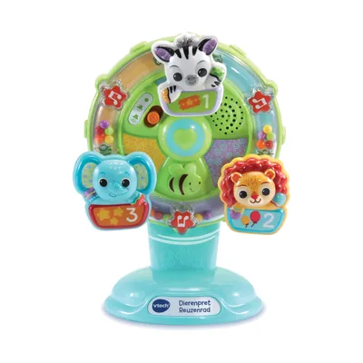 Produktbild von VTech Baby Dierenpret Reuzenrad, 0,5 Jahr(e), Sprachfunktion, Batterien erforderlich, AAA, Synthetisch, Mehrfarbig