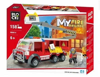 Obrázek produktu pro Bloky MyFireBrigade Lift 158 el.