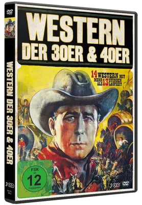 Zdjęcie produktu dla Westerny z lat 30. i 40. XX wieku. 3 płyty DVD.
