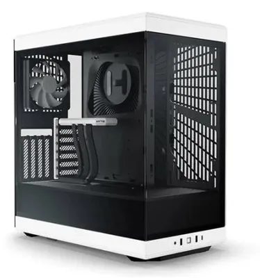 Zdjęcie produktu dla HYTE Y40, Midi Tower, PC, Czarny, Czerwony, ATX, ITX, micro ATX, 18,3 cm, 42,2 cm