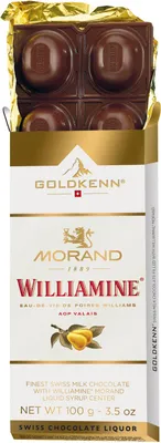 Produktbild von Goldkenn Morand Williamine Chocolate 100g