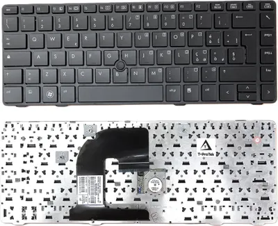 Produktbild von Canadian French Clavier Keyboard Tastatur + TrackPoint Rahmen für P/N 641835-121