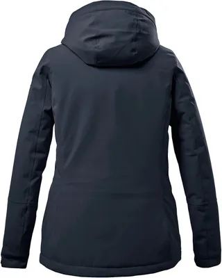 Produktbild von Killtec Softshelljacke Damen mit 10.000mm Wassersäule in Kurzgößen, Farbe:Dunkelnavy, Größe:19