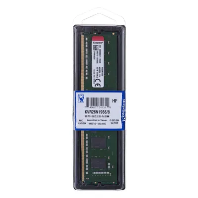 Obrázek produktu pro Kingston Technology ValueRAM , 8 GB, 1 x 8 GB, DDR4, 288-pin DIMM