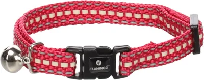 Image de Flamingo collier pour chats Jinxy rouge corail