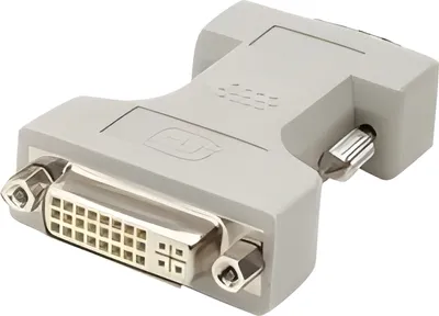 Produktbild von Techly DVI Adapter, VGA Stecker auf DVI Buchse