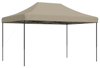 Produktbild von vidaXL Partyzelt Faltbar Pop-Up Taupe 440x292x315 cm