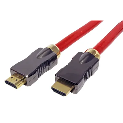 Image de ROLINE Câble HDMI 8K Ultra HD avec Ethernet, ST/ST, rouge, 3 m