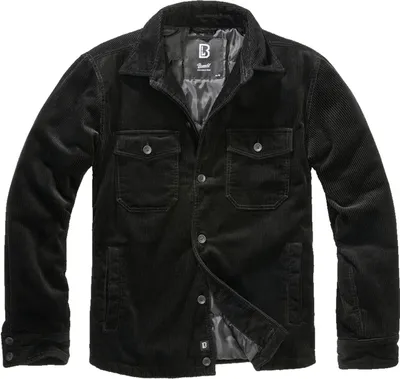 Produktbild von Brandit Cord Jacke, schwarz, 2XL