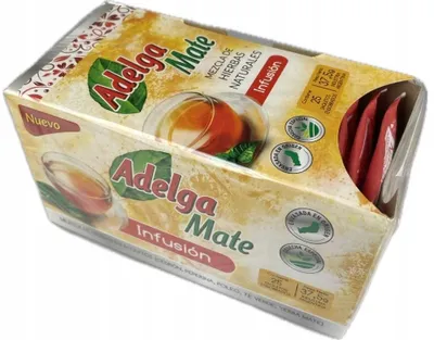 Productafbeelding van Yerba Mate Adelga Mate Con Hierbas Infusie COCIDO, zakjes, 25 stuks à 1,5 gram