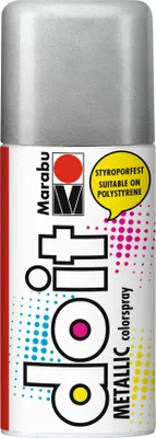 Image de Marabu Sprhfarbe do it METALLIC, metallic-silber