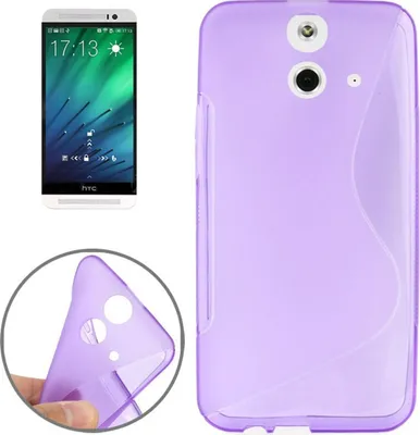 Produktbild von Handyhülle TPU-Schutzhülle für HTC One E8 Lila / Violett