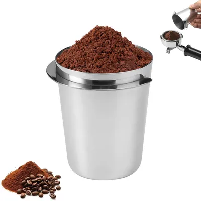 Kaffee-Dosierbecher 58 mm, Edelstahl, für Espressomaschine